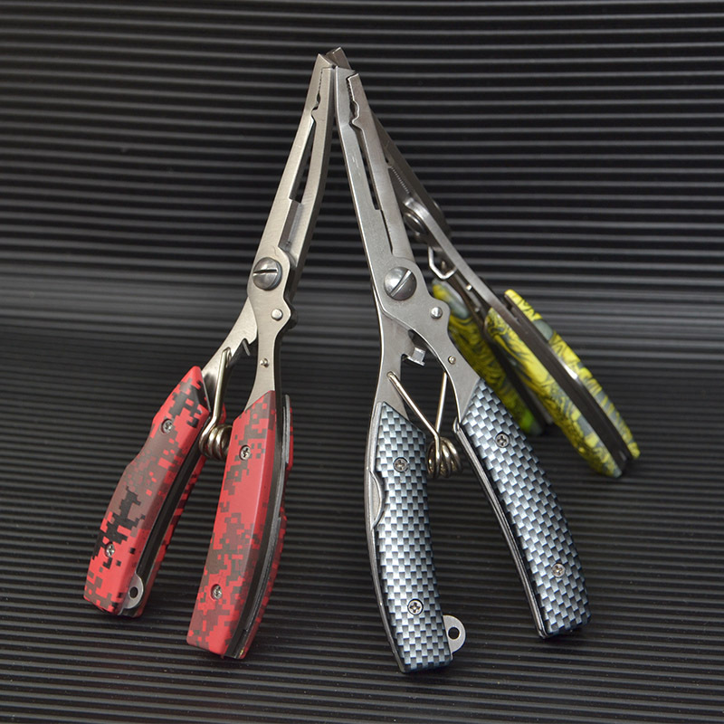 Fishing Line Cutter - كماشة صيد متعددة الاستخدامات وقوية، مزودة