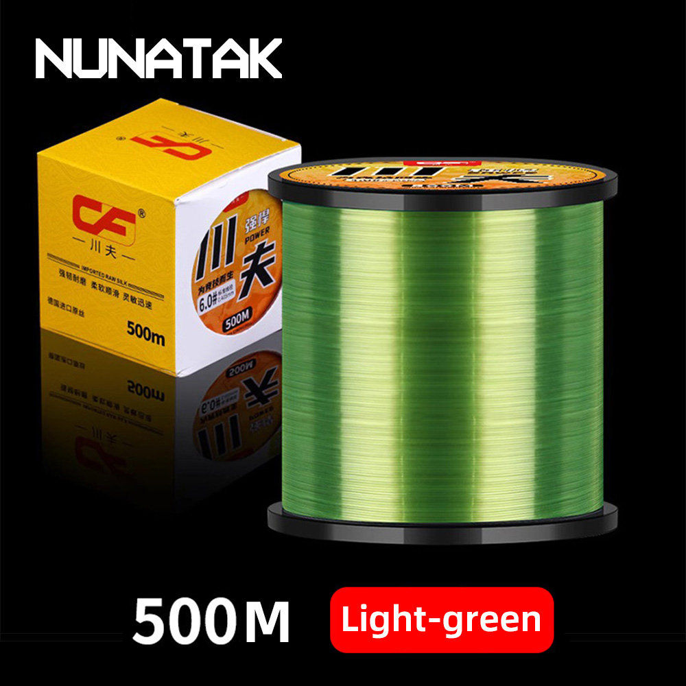خيط صيد نايلون جديد من NUNATAK - مراجعة Copolymer Line وسعره