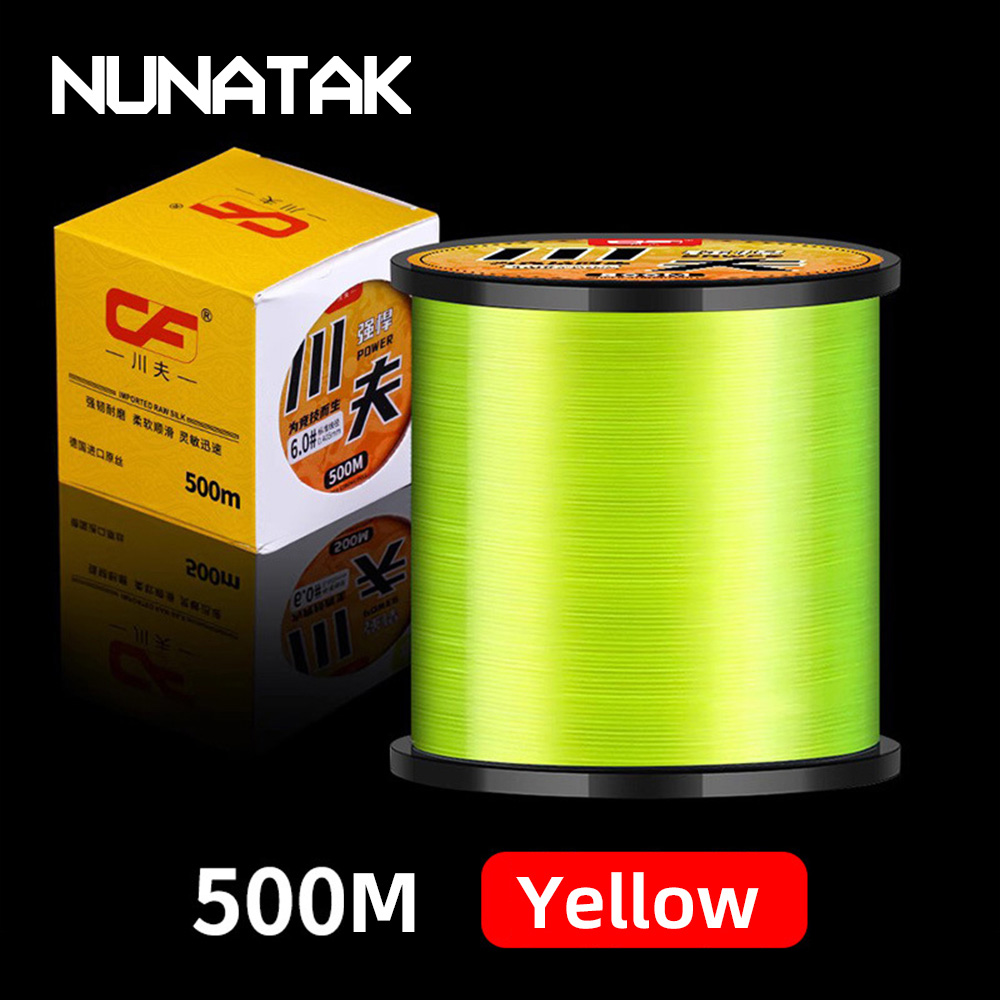 خيط صيد نايلون جديد من NUNATAK - مراجعة Copolymer Line وسعره