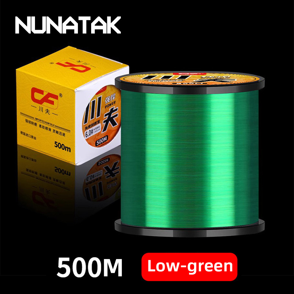 خيط صيد نايلون جديد من NUNATAK - مراجعة Copolymer Line وسعره